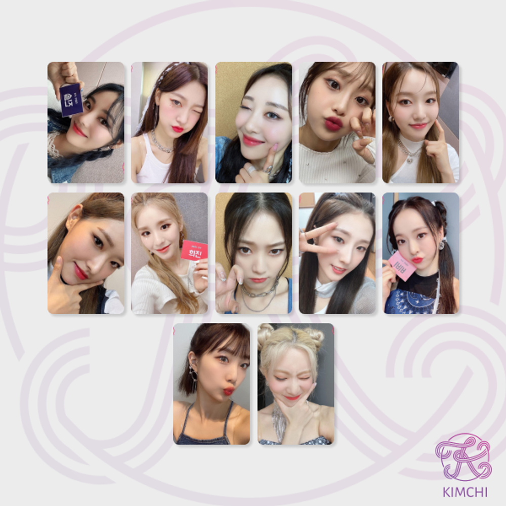 Набор селфи-фотокарточек - LOONA Набор селфи-фотокарточек - LOONA