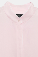РУБАШКА С КАНТОМ ИЗ 100% ШЕЛКА — ZW COLLECTION — ZARA