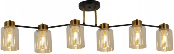 Потолочная люстра IL6111-6COU-79 BK GD ILLUMICO