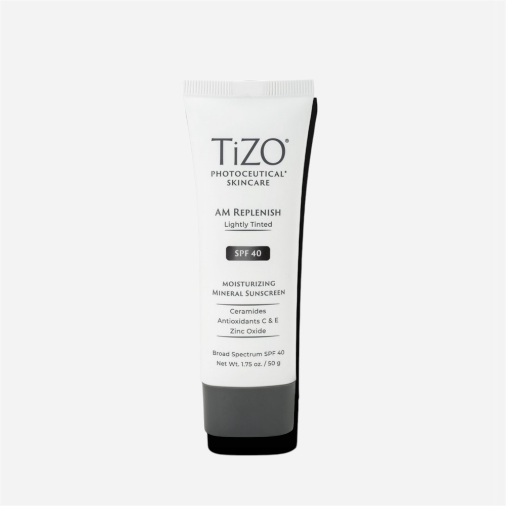 TIZO photoceutical AM replenish SPF 40 lightly tinted ДНЕВНОЙ ПИТАТЕЛЬНЫЙ КРЕМ С ОТТЕНКОМ