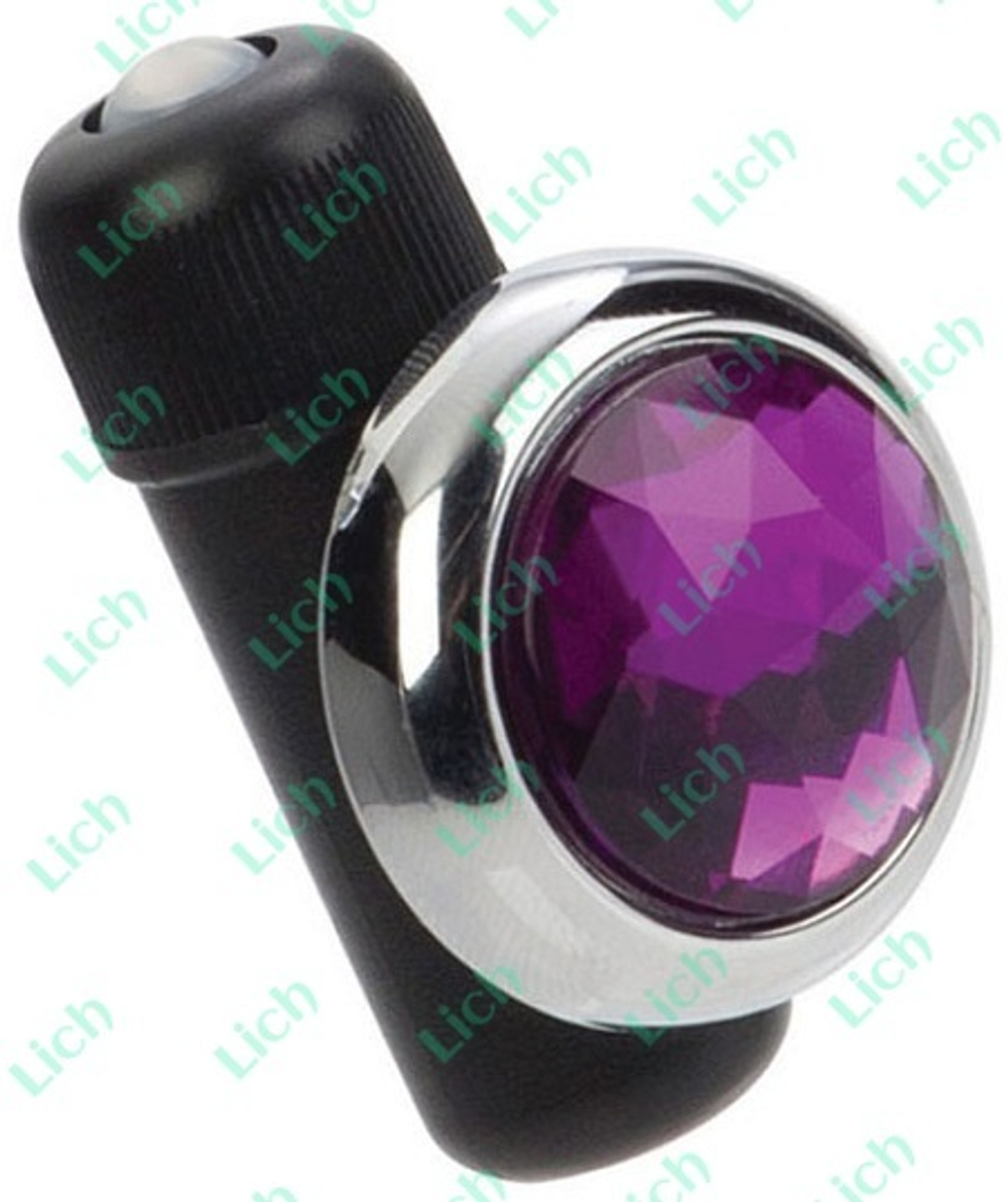 Стимулятор на трусики с фиолетовым кристаллом PRECIOUS GEM