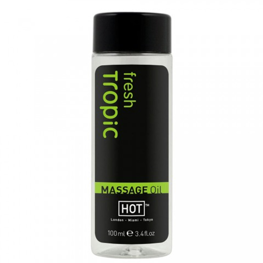 Массажное масло для тела Fresh Tropic от HOT 100 мл.