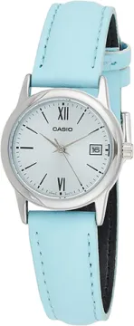 Парные часы Casio Standard: MTP-V002L-2B3 и LTP-V002L-2B3