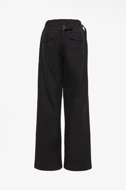 ZARA X JOHN GALLIANO БРЮКИ RELAXED FIT СО СКЛАДКАМИ — LIMITED EDITION, ЧЕРНЫЙ