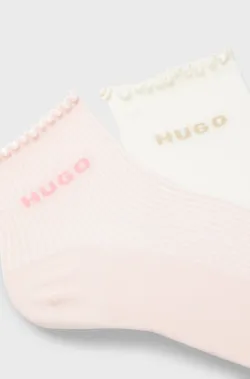 Носки женские (2 пары) HUGO 2P SH LETTUCE