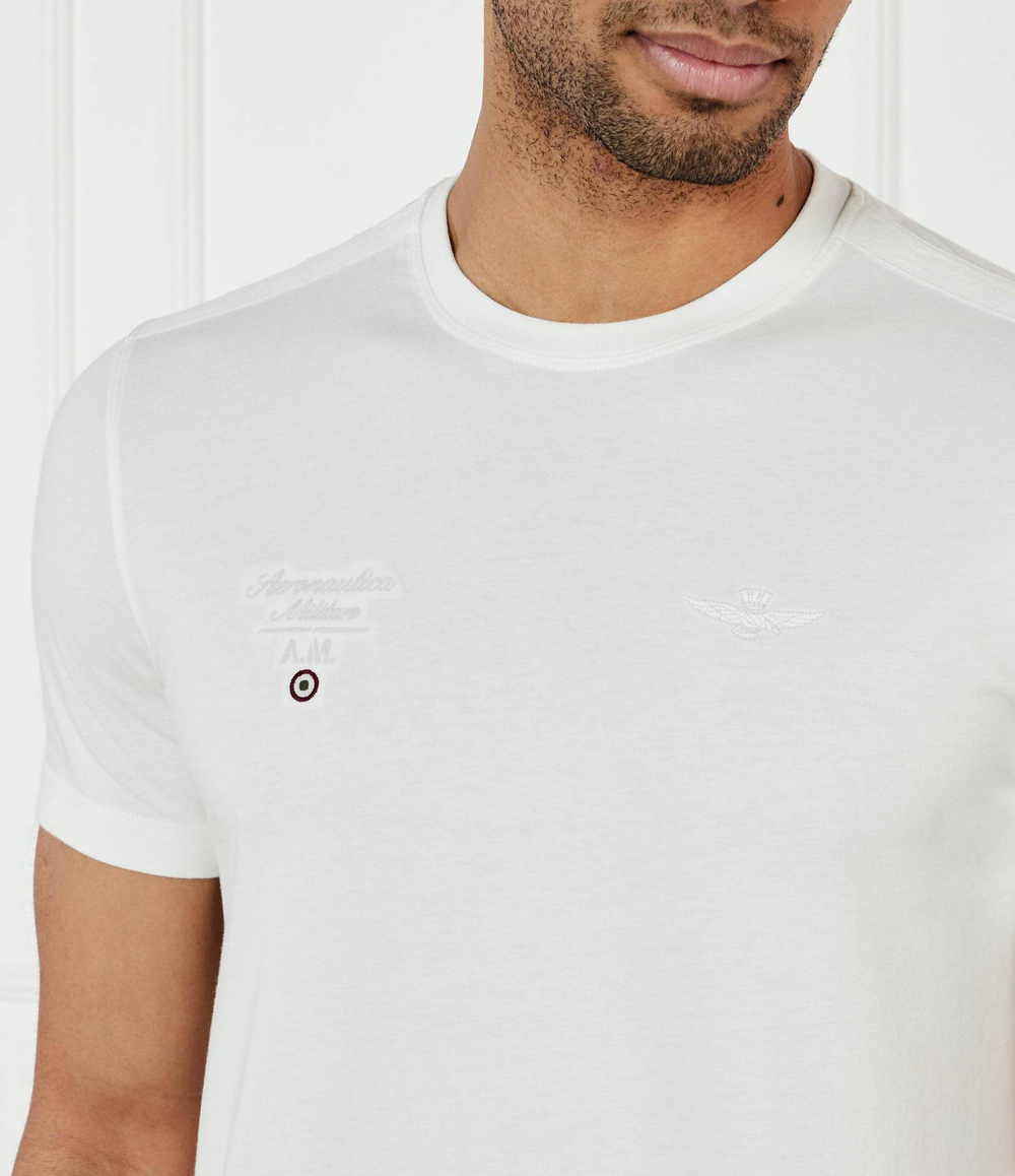 Футболка Aeronautica Militare - белый(TS2392J677)