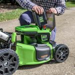 Аккумуляторная самоходная газонокосилка Greenworks GD60LM51SPK5, 60v, 51 см, АКБ 5 А·ч и ЗУ