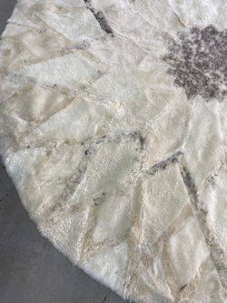 Ковер шкура натуральная овчина меховой