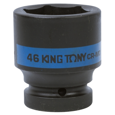 KING TONY (853546M) Головка торцевая ударная шестигранная 1", 46 мм