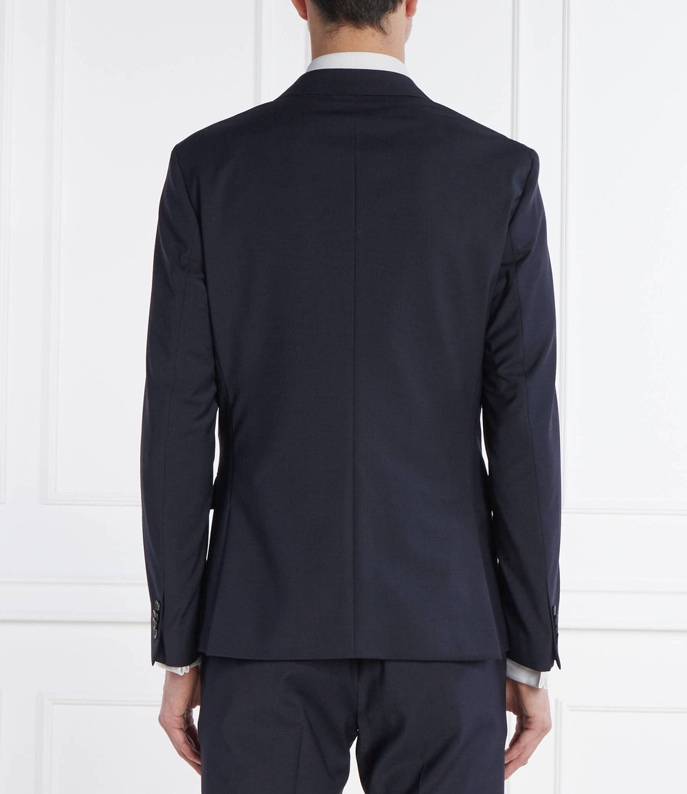 Хлопковый пиджак MODERN Calvin Klein - темно-синий(K10K112935)