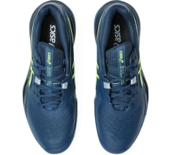 Мужские кроссовки теннисные Asics Gel-Resolution X Clay - mako blue/safety yellow