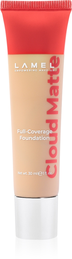LAMEL Cloud Matte - Долговременное матирующее тональное средство оттенок 03N, 30 ml