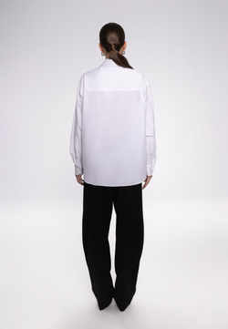 «Navi’s shirt» Базовая рубашка из плотного хлопка.