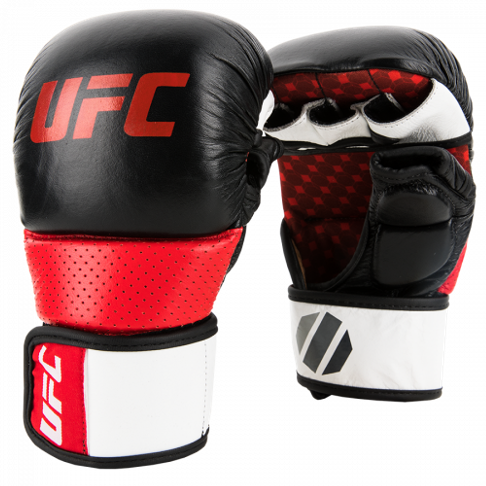 UFC PRO Перчатки для спарринга черные L/XL
