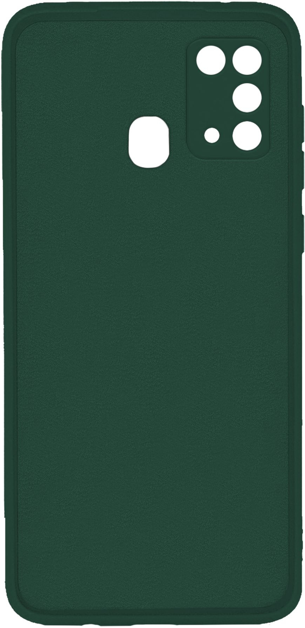 Мягкий Soft Touch чехол из силикона для SAMSUNG M31 (не M31s) с бархатной подкладкой