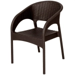 Кресло RATTAN Ola Dom коричневый 580х805мм