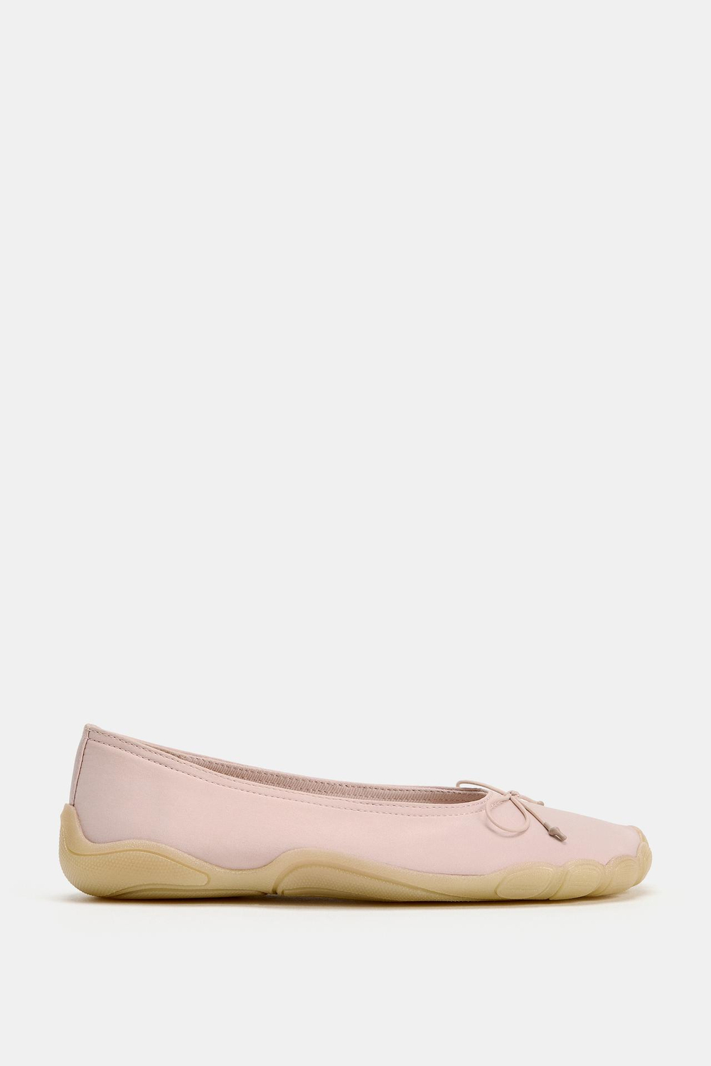ZARA СПОРТИВНЫЕ БАЛЕТКИ, РОЗОВЫЙ