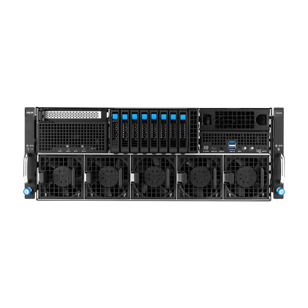 AI Server - Intel® Xeon® Platinum 6542Y - DP 8 x NVIDIA H200 NVL ASUS ESC8000-E12