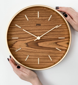 Часы настенные Pleep Peri/Wood-M-09