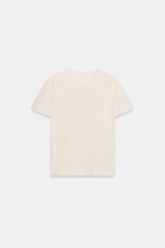 ХЛОПКОВАЯ ФУТБОЛКА В СТИЛЕ РУСТИК — ZARA