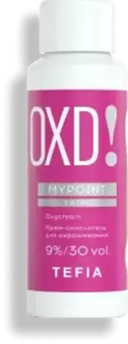 Крем-окислитель для окрашивания волос Color Oxycream Tefia MY Mypoint, 9% 60 мл