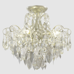 Потолочная люстра Crystal Lux ESMIRALDA PL4 SILVER