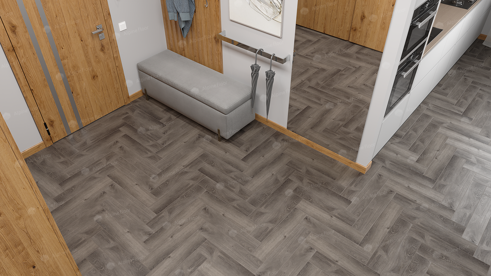 LVT плитка Дуб Мерга ECO 16-13