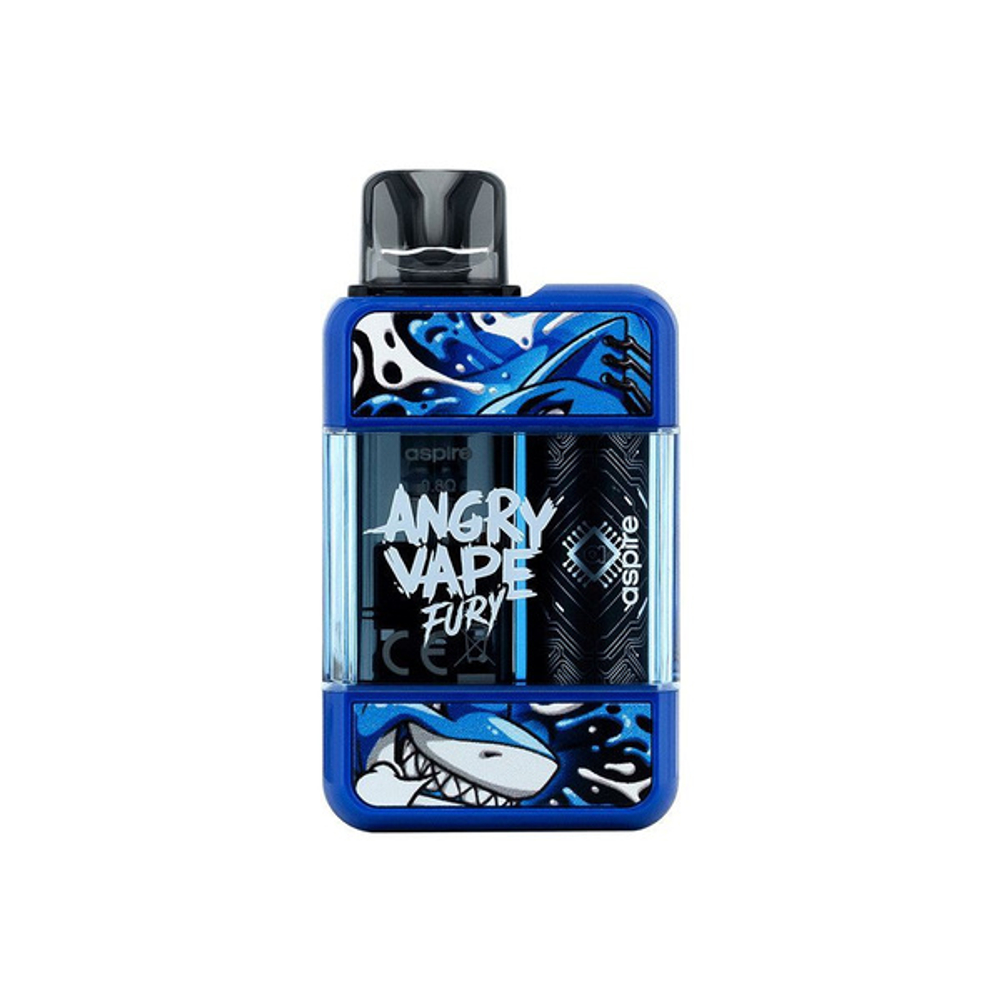 BRUSKO Angry Vape Fury Синий (ЧЗ)