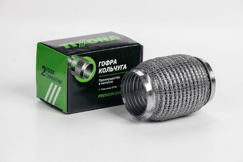 Гофра 60/120 (AISI 304 wire mesh, interlock) P60120WM