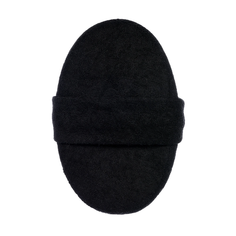 Мочалка «Мужская» объёмная, 10х15х5 с, medium/soft, чёрно-серая, для бани и сауны «Банные штучки»/ 30