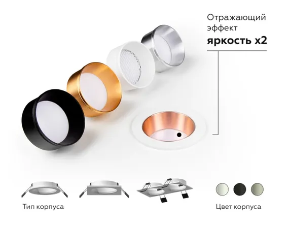 Основание для встраиваемого светильника C C6514 Ambrella