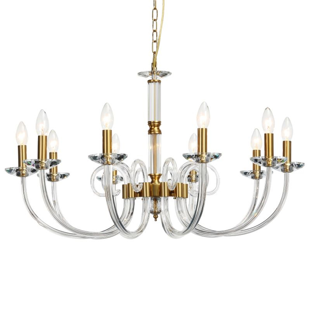Люстра подвесная Stilfort 1050/03/10P серия Glass / Гласс