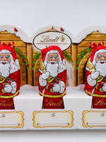 Шоколад фигурный молочный Lindt Mini Santa 2 уп. по10 г (Германия)