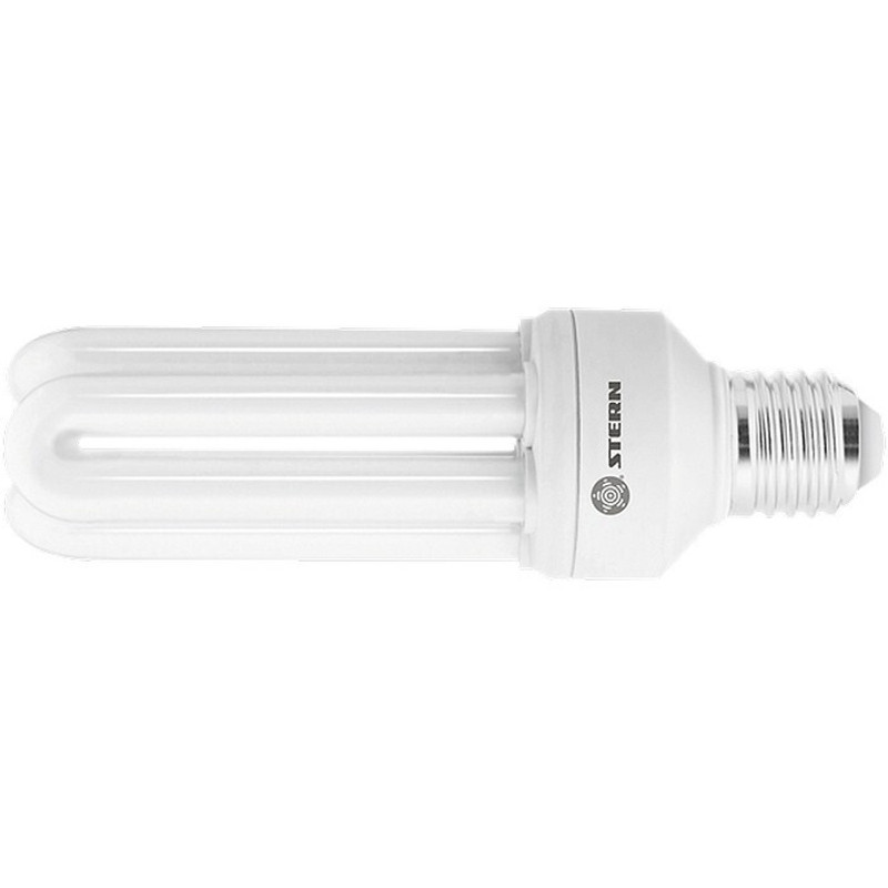 Лампа компактная люминесцентная, дуговая, 20 W, 4000K, E27, 8000ч Stern