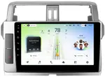 Магнитола для Toyota Land Cruiser Prado 150 2014-2017 (рамка тип 2) - Teyes CC4L монитор 10.1" IPS, Android 14, Быстрая, Snapdragon 662, CarPlay, 4G SIM-слот