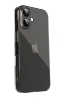 Чехол накладка iPhone 16 Plus 6.7" Gurdini силикон Ultra Twin 1 mm с защитой камеры серый