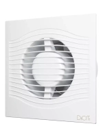 Вентилятор 125 ERA SLIM 5C MRH осевой вытяжной мультиопционный с контроллером Fusion Logic 1.1, обратный клапан