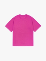 Футболка оверсайз (фуксия) 190 г