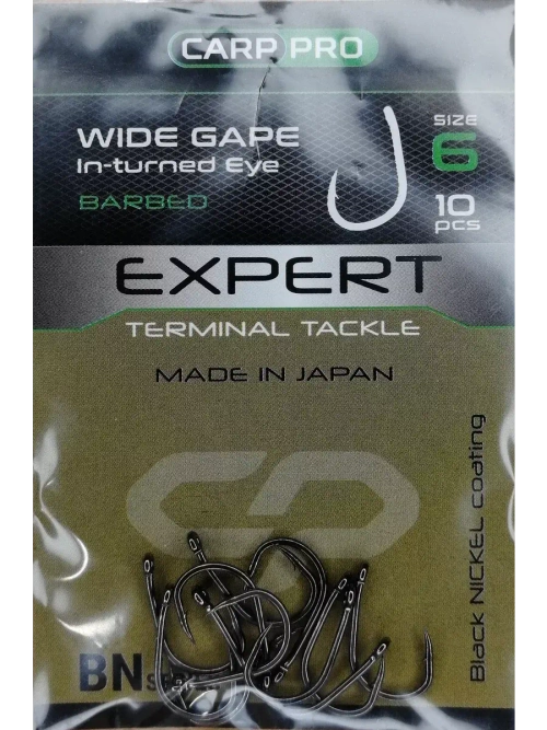 Крючок Wide Gape In-Turned Eye BN №6