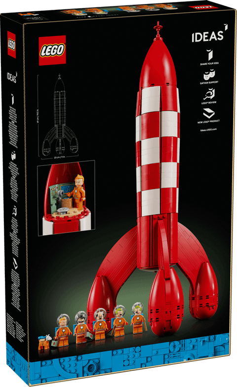 Конструктор LEGO Ideas 21367 Tintin Moon Rocket