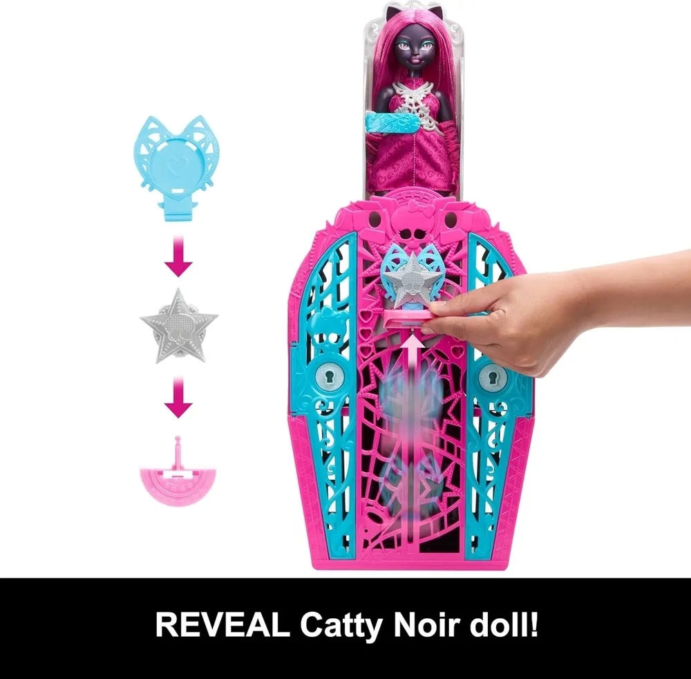 Кукла Monster High Skulltimate Hauntlywood Mysteries Кэтти