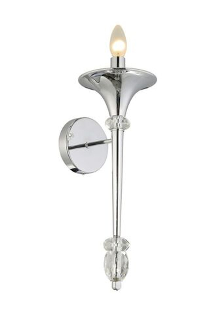 Бра Crystal Lux MIRACLE AP1 CHROME 2491/401