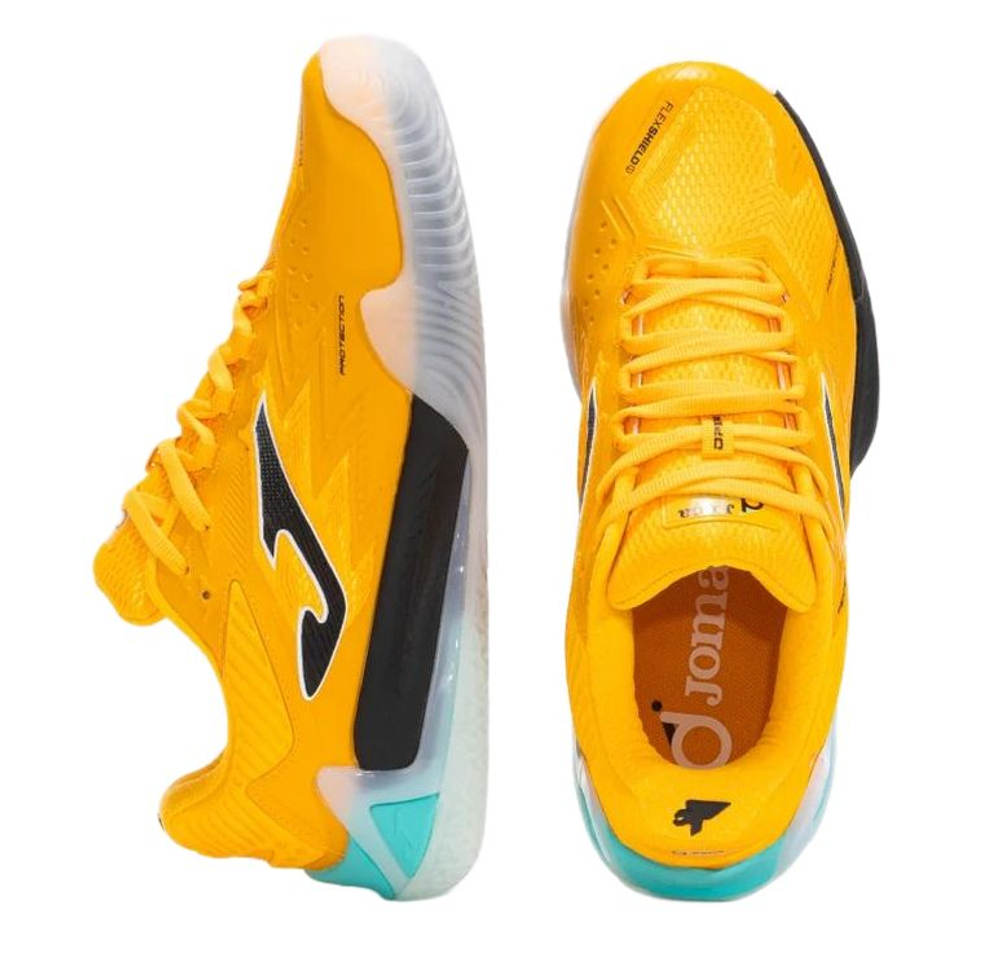 Мужские кроссовки для Падел Joma Open Men 2528 - fluor saffron