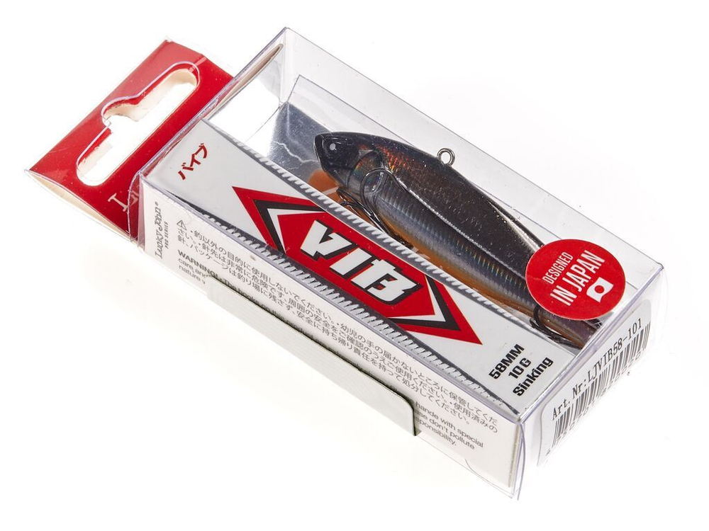 Воблер тонущий вертикальный LJ Pro Series VIB S 58.00/101