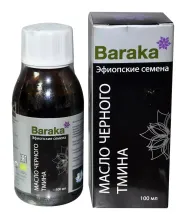 Baraka масло черного тмина Эфиопские семена 100 мл