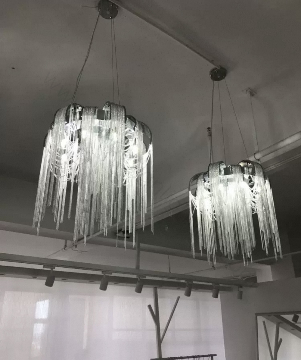 Pendant design lamp Volver by Terzani (Silver)