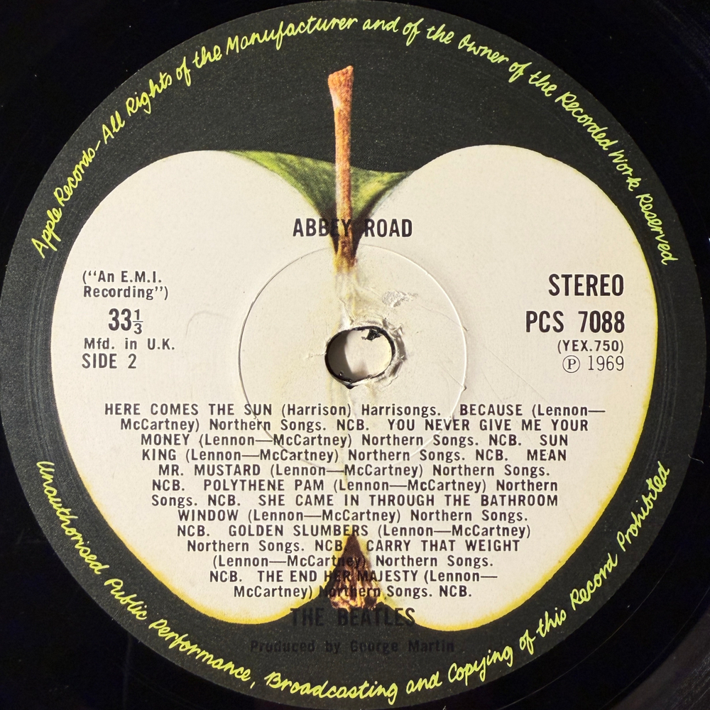 The Beatles - Abbey Road (Англия 1971г.) Т