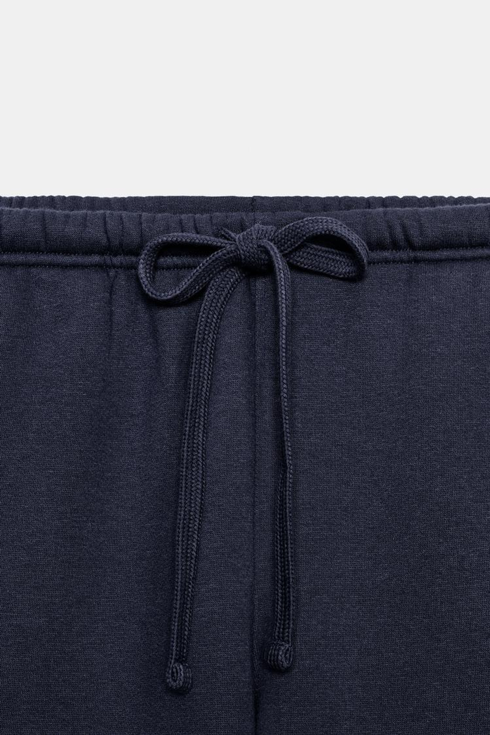 ZARA БАЗОВЫЕ БРЮКИ ПРЯМОГО КРОЯ, МОРСКОЙ СИНИЙ
