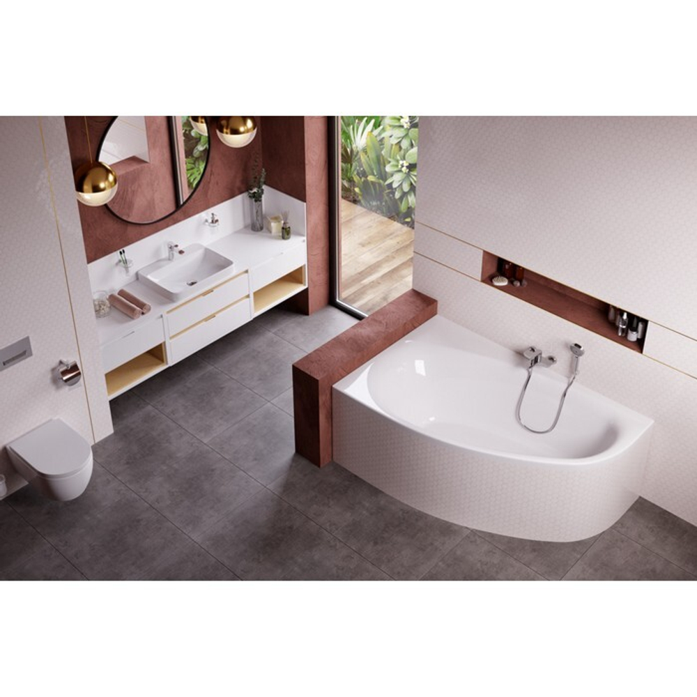 Акриловая ванна Excellent Kameleon 170x110 лев. WAEX.KML17WH
