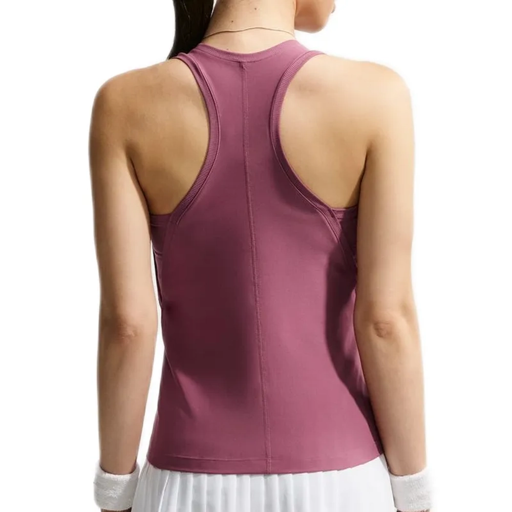 Женский топ теннисный Nike Dri-Fit Victory - pink smoke/white